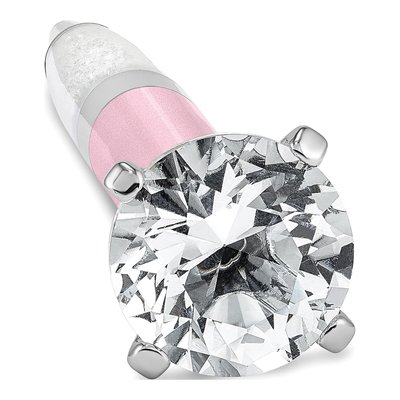Pink Crystal Ballpoint Pen – view 2