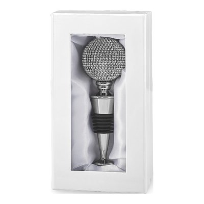 Crystal Disco Ball Wine Stopper – view 2