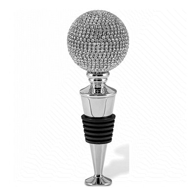 Crystal Disco Ball Wine Stopper – view 3