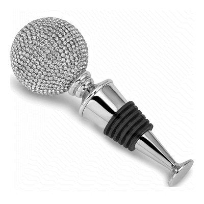 Crystal Disco Ball Wine Stopper