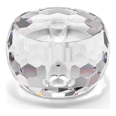 Clear Glass Honeycomb Pen Stand