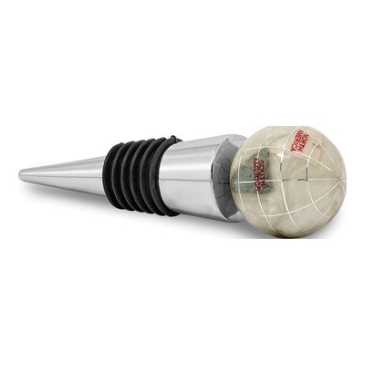 Mother of Pearl Globe Wine Stopper