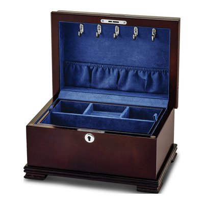 Locking Wooden Jewelry Chest – view 3
