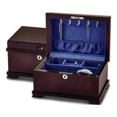Locking Wooden Jewelry Chest – view 4