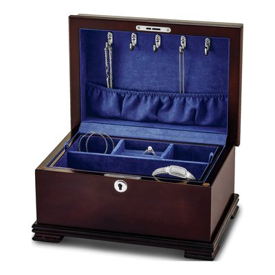 Locking Wooden Jewelry Chest – view 7