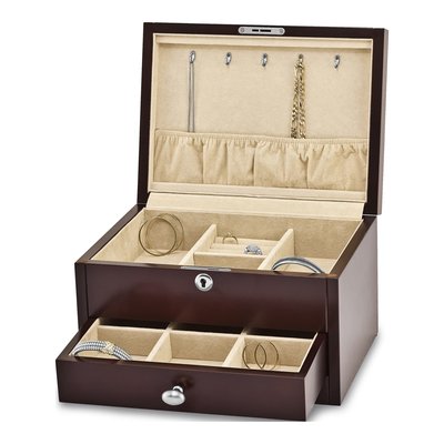 Locking Wooden Jewelry Chest – view 5