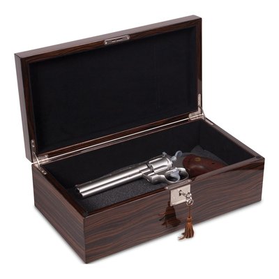 Ebony Veneer Locking Jewelry & Watch Box – view 2