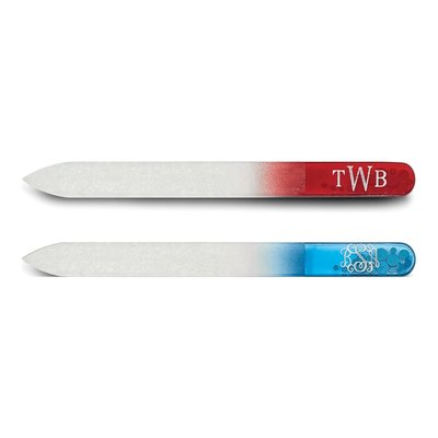 Set of 12 Crystal Design Long Glass Nail Files – view 5