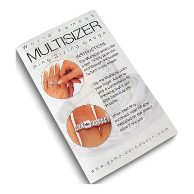 Multisizer Ring Sizing Tool, Sizes 1-17 – view 2