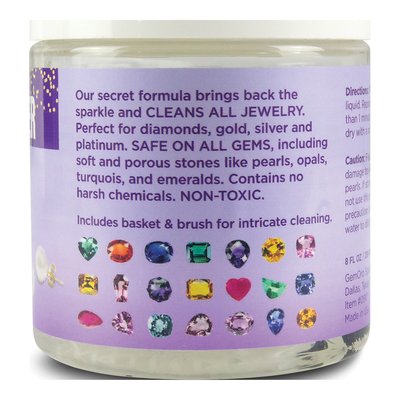 Sparkle Safe Jewelry Cleaner 8 oz. Jar – view 2