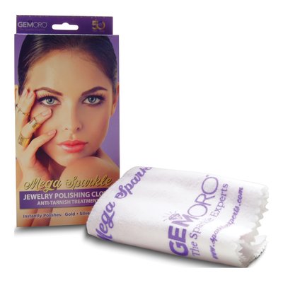 MegaSparkle Anti-Tarnish Polishing Cloth – view 2