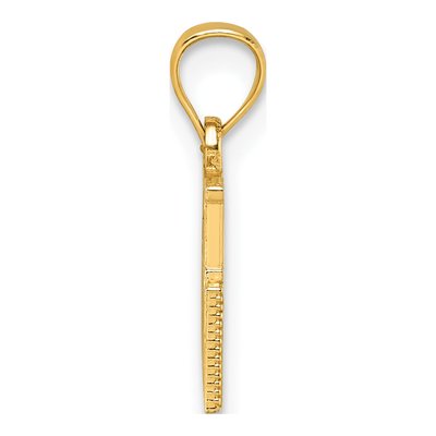14K Yellow Gold BOY MOM Pendant – view 3