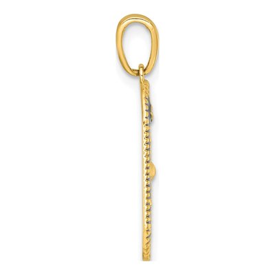 14K Yellow Gold Sun Moon Stars Charm – view 3