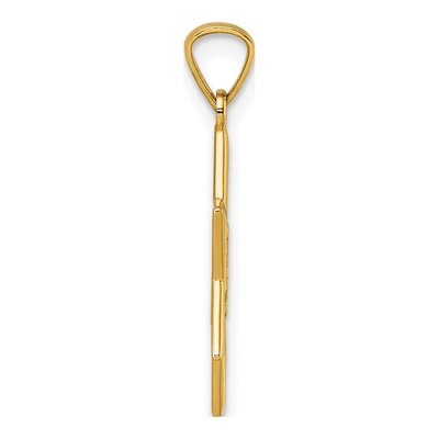 14K Yellow Gold Star of David Pendant – view 3