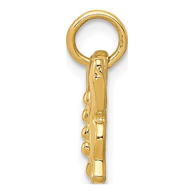 14K Yellow Gold Butterfly Pendant – view 3