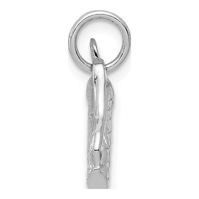 14K White Gold Golf Bag Pendant – view 3