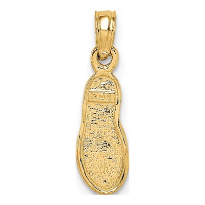 14K Yellow Gold Flip-Flop Pendant – view 5