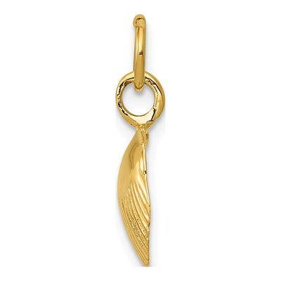14K Yellow Gold Seashell Pendant – view 3