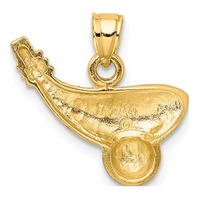 14K Yellow Gold Golf Club Ball Charm – view 5