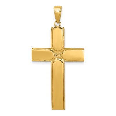 14K Yellow Gold Crucifix Pendant – view 5