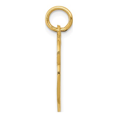 14K Yellow Gold Double Heart Pendant – view 3