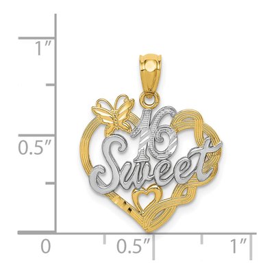 14K Yellow Gold Sweet Pendant – view 5