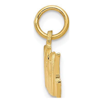 14K Yellow Gold MOM Pendant – view 3