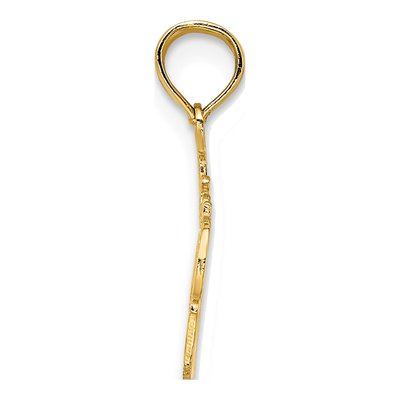 14K Yellow Gold Daughter-In-Law Number 1 Charm – view 3