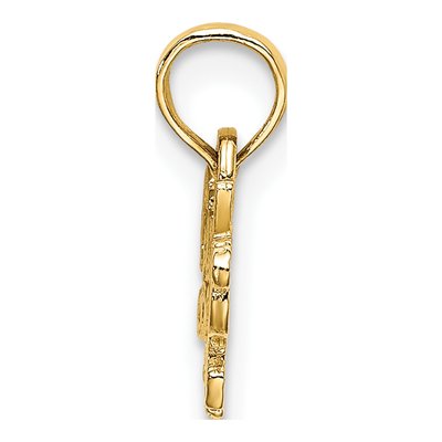14K Yellow Gold Grandma's GIRL Pendant – view 3