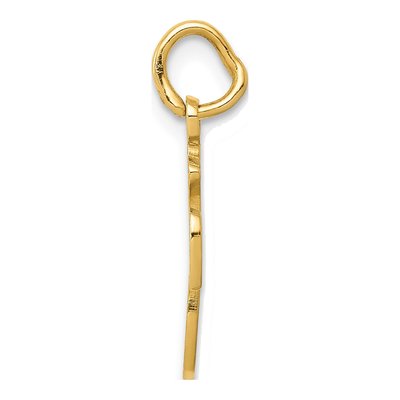 14K Yellow Gold Money Bag Pendant – view 3