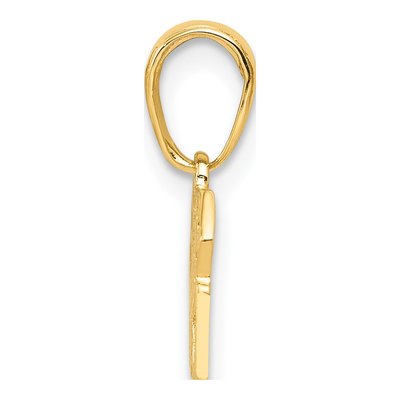 14K Yellow Gold Las Vegas Dice Pendant – view 3