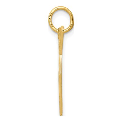 14K Yellow Gold Brick Trowel Charm – view 3