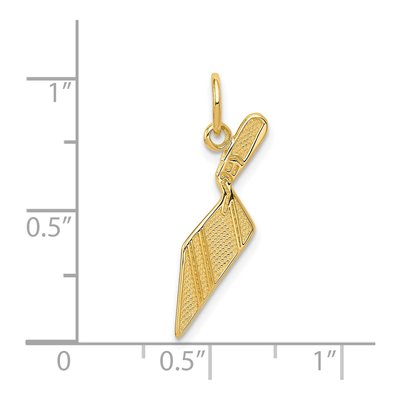 14K Yellow Gold Brick Trowel Charm – view 5