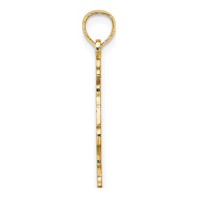14K Yellow Gold Fireman Hose Pendant – view 3