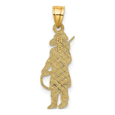 14K Yellow Gold Fireman Hose Pendant – view 5