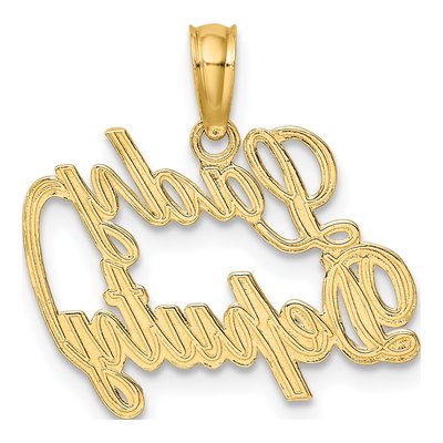 14K Yellow Gold Deputy Pendant – view 5