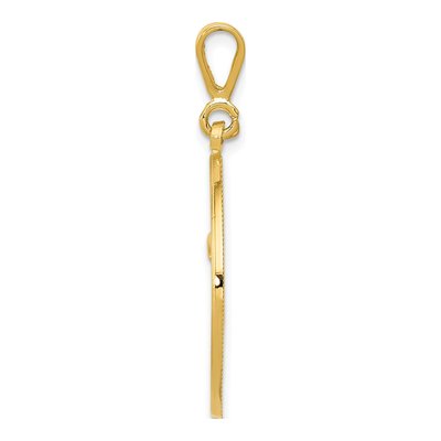 14K Yellow Gold Art of Caring Pendant – view 3