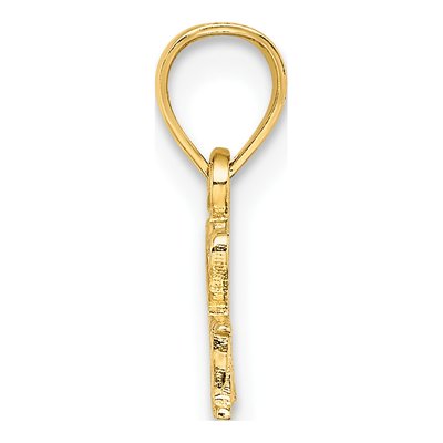 14K Yellow Gold I Heart Hawaii Pendant – view 3