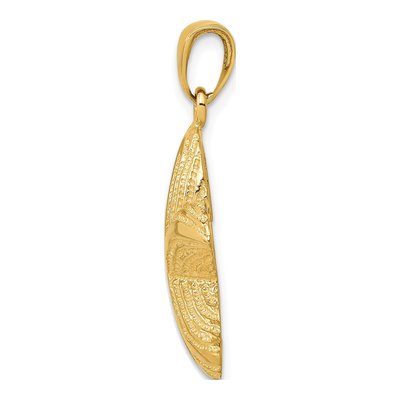 14K Yellow Gold Starfish Pendant – view 3