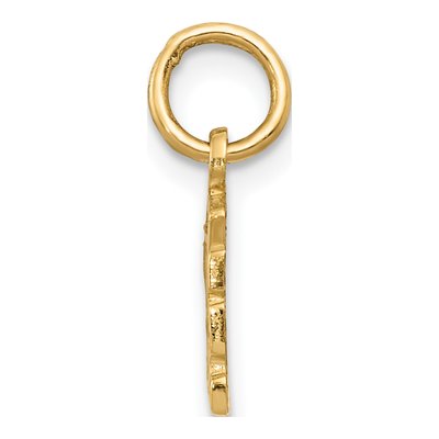 14K Yellow Gold Swiss Cheese Pendant – view 3