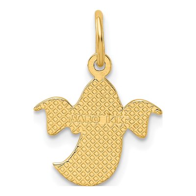 14K Yellow Gold Ghost Pendant – view 4