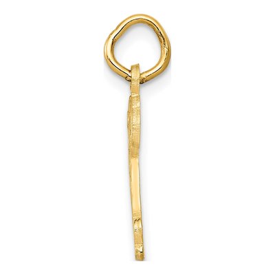 14K Yellow Gold Puppy Pendant – view 3