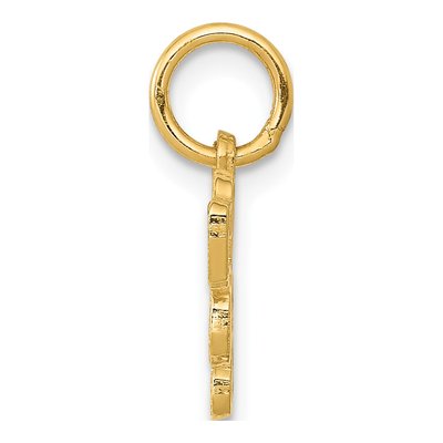 14K Yellow Gold Saint Bernard Dog Charm – view 3