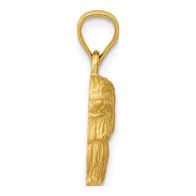 14K Yellow Gold Shih Tzu Dog Pendant – view 3