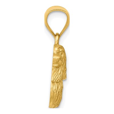 14K Yellow Gold Shih Tzu Dog Pendant – view 3