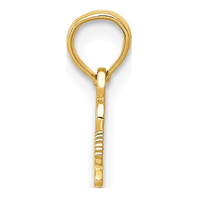 14K Yellow Gold Electric Guitar Pendant – view 3