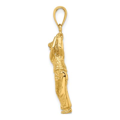 14K Yellow Gold Golf Bag Charm – view 3