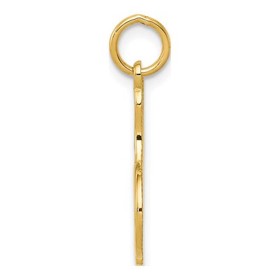 14K Yellow Gold Bowling Pins Pendant – view 3