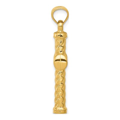 14K Yellow Gold Reversible Cross Pendant – view 3