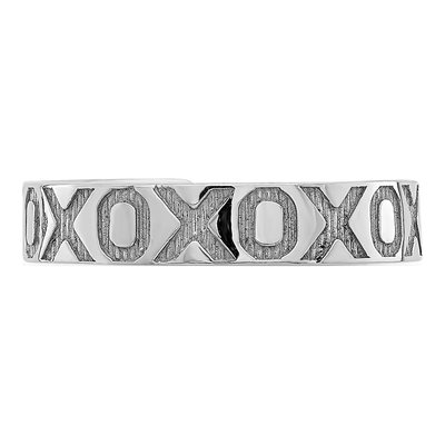 14K White Gold Toe Ring – view 6
